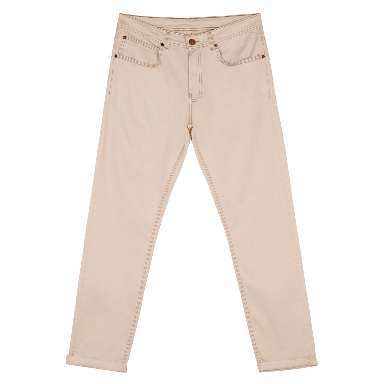 WHITE JEANS STRETCH PLUS LIGHT